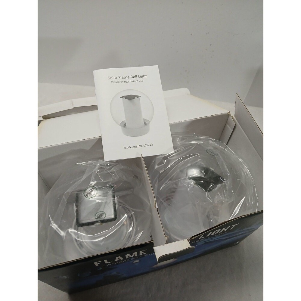 Flame Ball‎ Floating Pool Light NIB - Picture 2 of 2